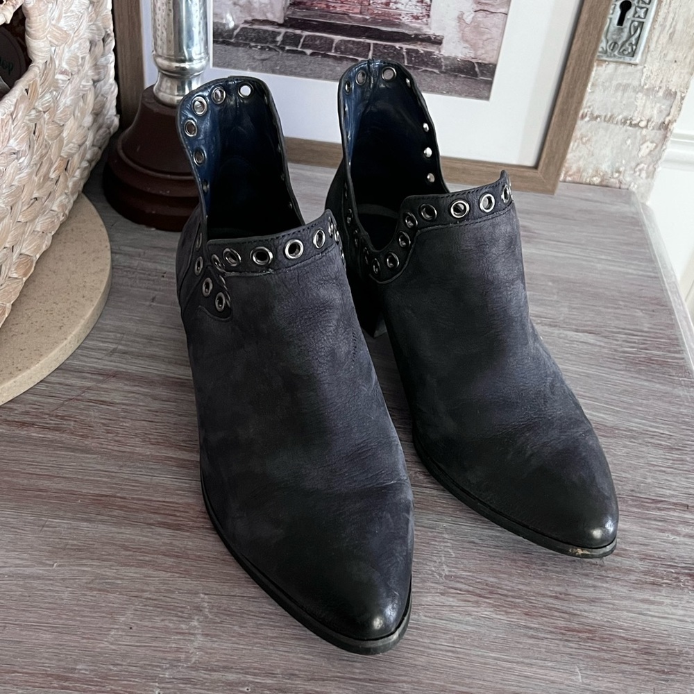 Gianni Bernini all leather ankle boots all.